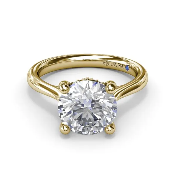Classic Round Diamond Engagement Ring Image 3 Molinelli's Jewelers Pocatello, ID