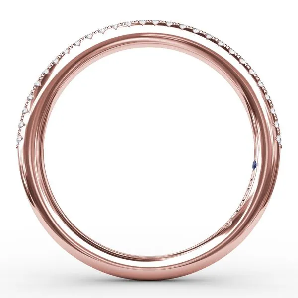 Diamond Wedding Band Image 2 Gaines Jewelry FLINT, MI