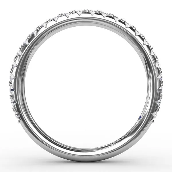 Diamond Wedding Band Image 2 Gaines Jewelry FLINT, MI