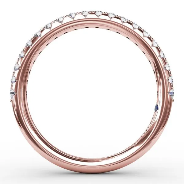 Diamond Wedding Band Image 2 Castle Couture Fine Jewelry Manalapan, NJ