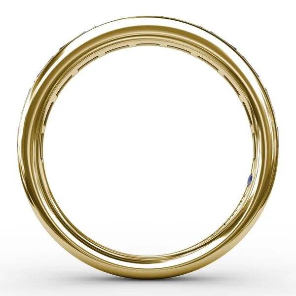 Diamond Wedding Band Image 2 Gaines Jewelry FLINT, MI