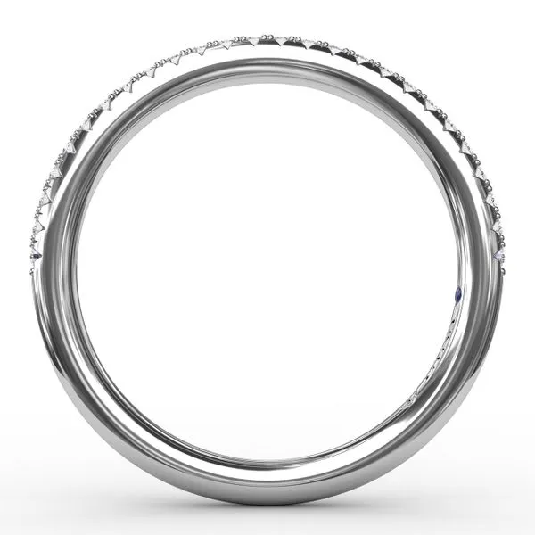 Diamond Wedding Band Image 2 Gaines Jewelry FLINT, MI