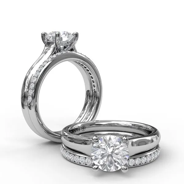 Diamond Wedding Band Image 3 Castle Couture Fine Jewelry Manalapan, NJ