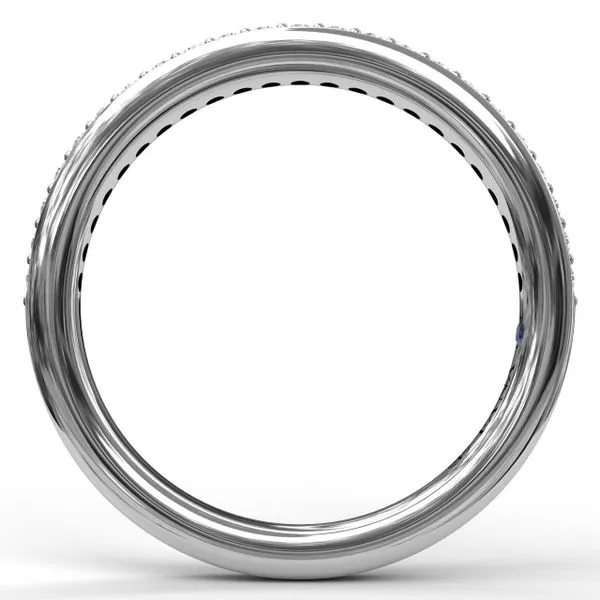 Diamond Wedding Band Image 2 Gaines Jewelry FLINT, MI