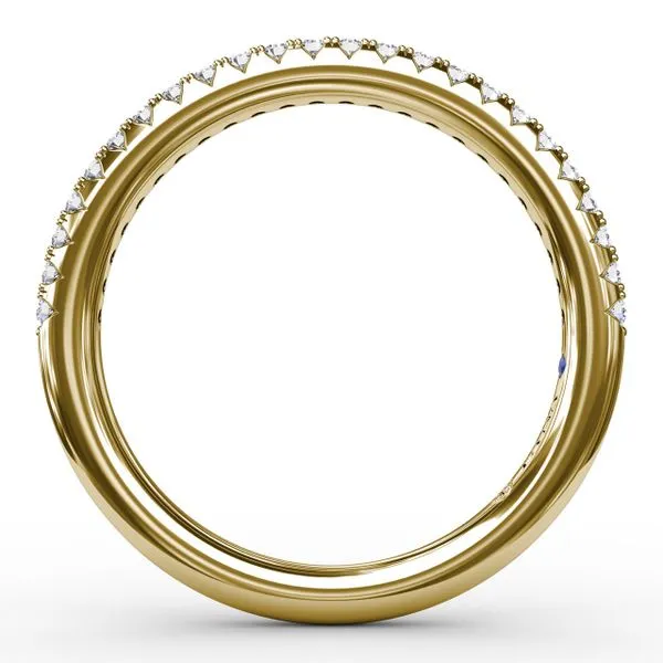 Diamond Wedding Band  Image 2 Castle Couture Fine Jewelry Manalapan, NJ