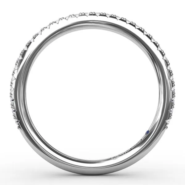 Diamond Wedding Band Image 2 Gaines Jewelry FLINT, MI