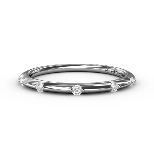 Raindrop Diamond Wedding Band  Castle Couture Fine Jewelry Manalapan, NJ