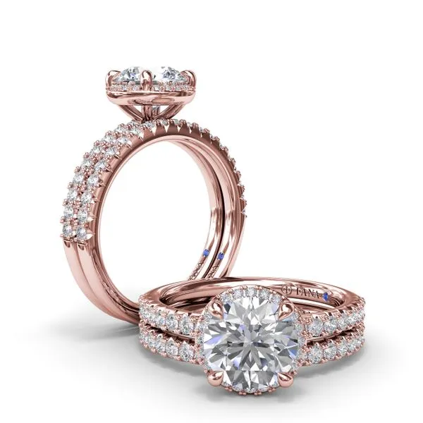 Double Prong Diamond Wedding Band  Image 3 The Diamond Center Claremont, CA