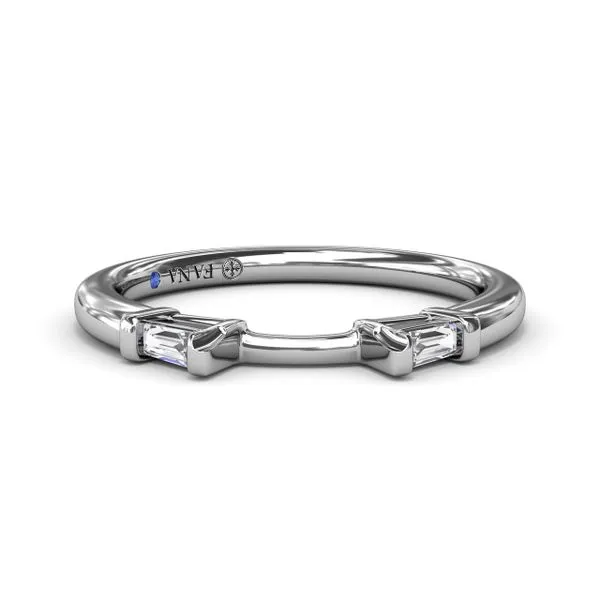 Baguette Diamond Wedding Band Castle Couture Fine Jewelry Manalapan, NJ