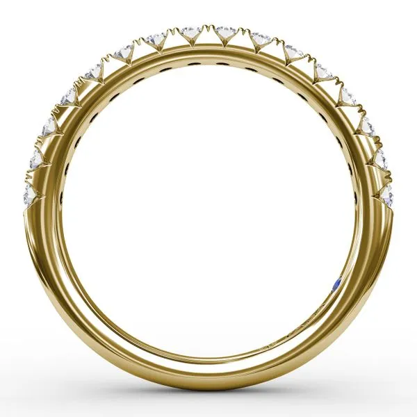 Diamond Wedding Band  Image 3 Castle Couture Fine Jewelry Manalapan, NJ