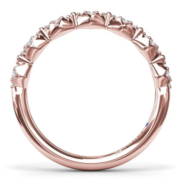 Modern Vintage Diamond Band Image 2 The Diamond Center Claremont, CA