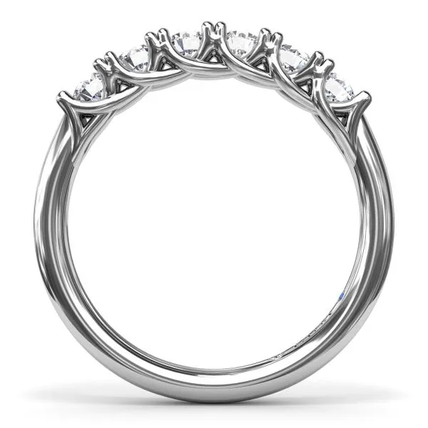 Ample Diamond Wedding Band Image 2 The Diamond Center Claremont, CA