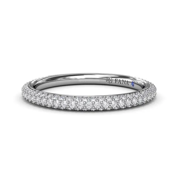 Pavé Diamond Wedding Band Quenan's Fine Jewelers Georgetown, TX