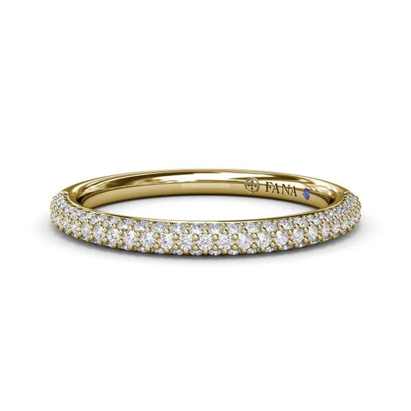 Pavé Diamond Wedding Band The Diamond Center Claremont, CA