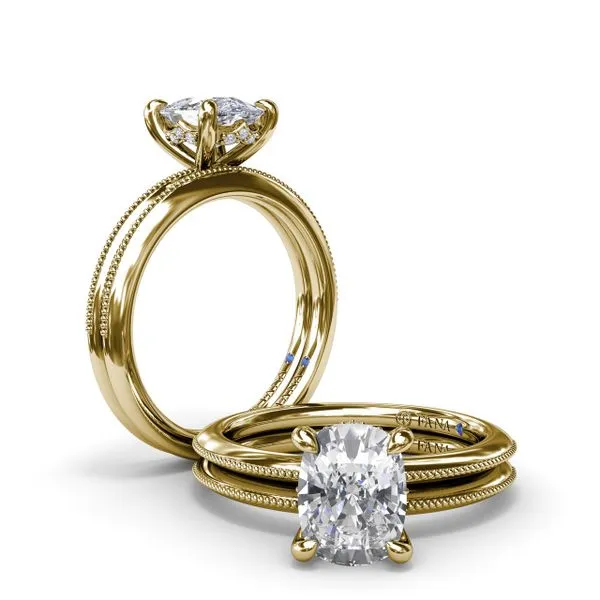 Knife-Edge Gold Wedding Band Image 3 Molinelli's Jewelers Pocatello, ID