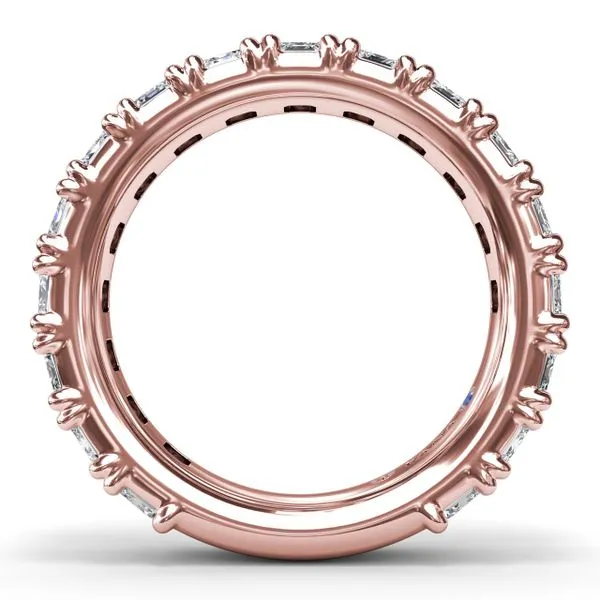 Emerald Cut Diamond Wedding Band Image 3 Molinelli's Jewelers Pocatello, ID