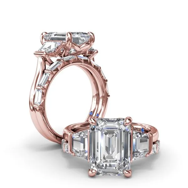 Diamond Baguette Band Image 4 Quenan's Fine Jewelers Georgetown, TX