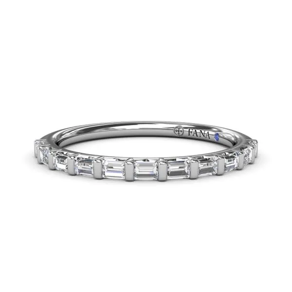 Baguette Diamond Wedding Band Quenan's Fine Jewelers Georgetown, TX