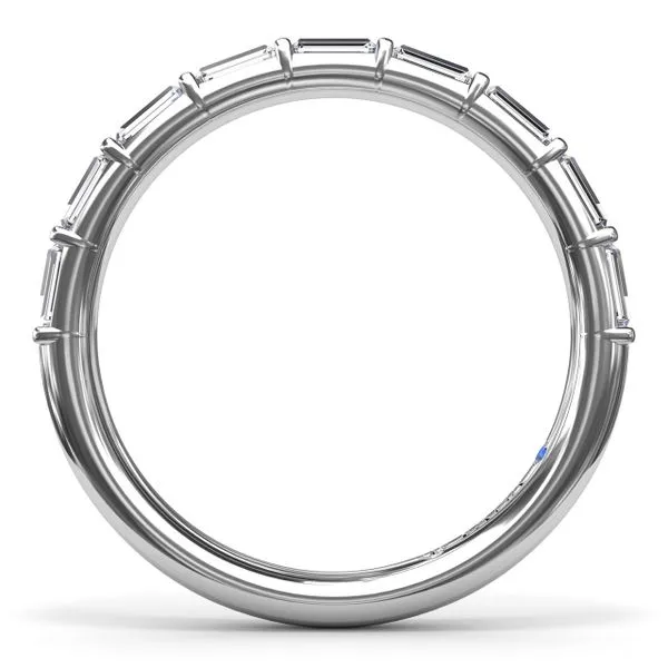 Baguette Diamond Wedding Band Image 2 Moore Jewelers Laredo, TX