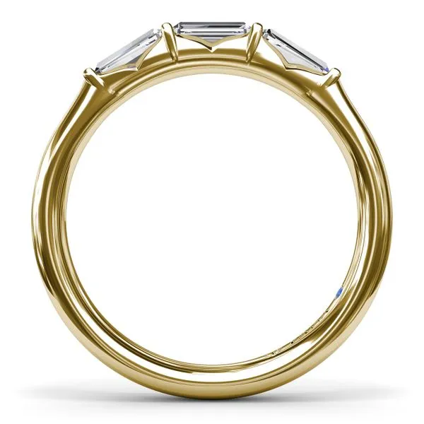 Baguette Diamond Wedding Band Image 2 The Diamond Center Claremont, CA