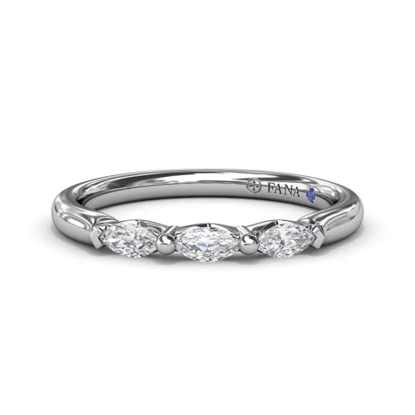 Marquise Diamond Wedding Band Quenan's Fine Jewelers Georgetown, TX