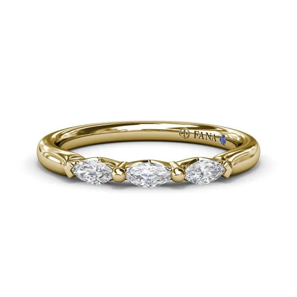 Marquise Diamond Wedding Band Quest Fine Jewelers Fairfax, VA