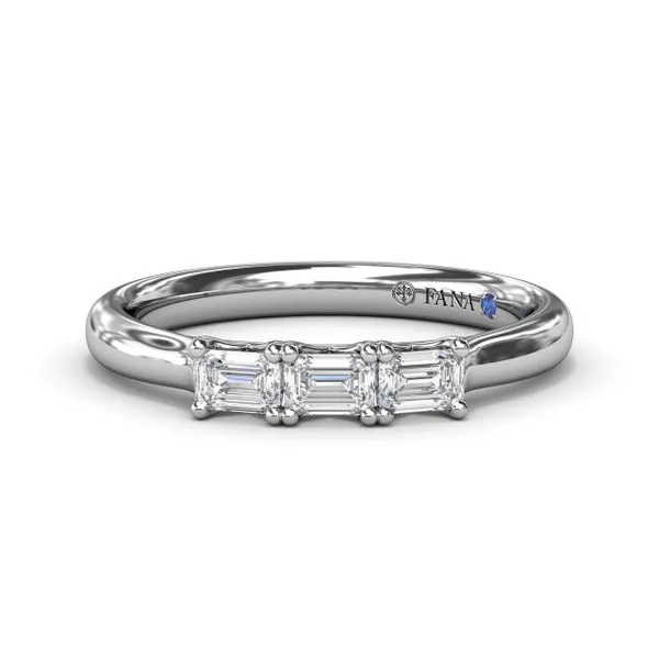 Emerald-Cut Diamond Wedding Band Molinelli's Jewelers Pocatello, ID
