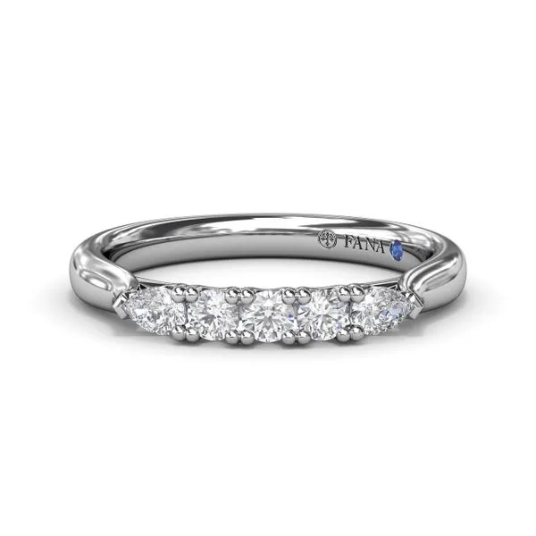 Pear and Round Diamond Wedding Band Molinelli's Jewelers Pocatello, ID
