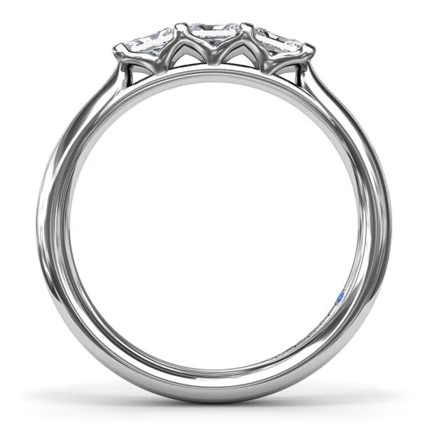 Radiant Diamond Wedding Band Image 2 Shipley's Fine Jewelry Hampstead, MD