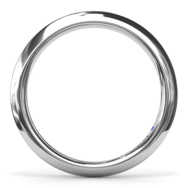 Knife-Edge Gold Wedding Band Image 2 Graham Jewelers Wayzata, MN