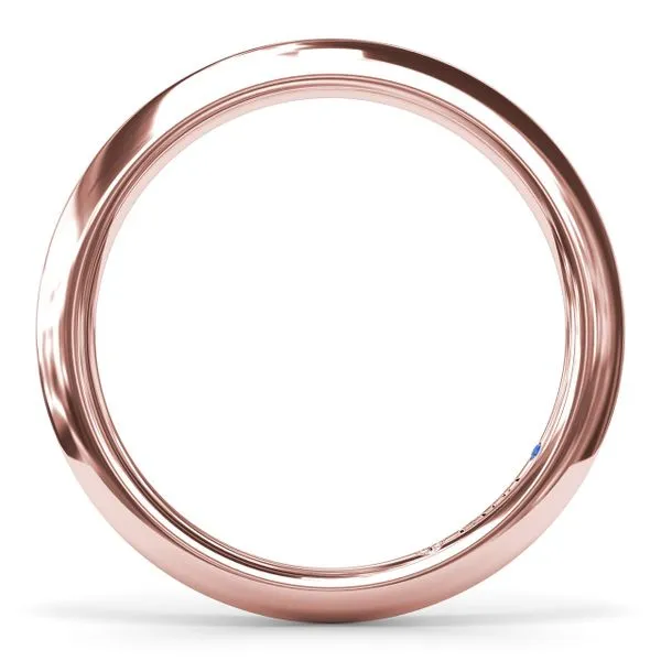 Knife-Edge Gold Wedding Band Image 2 The Diamond Center Claremont, CA