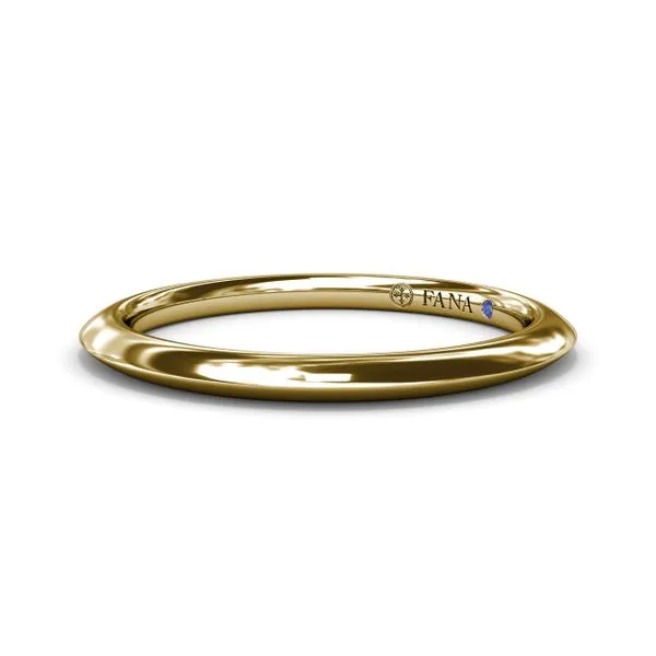 Knife-Edge Gold Wedding Band Quest Fine Jewelers Fairfax, VA