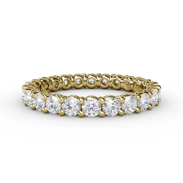 Shared Prong Eternity Band Castle Couture Fine Jewelry Manalapan, NJ