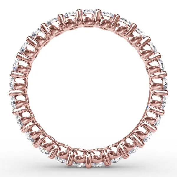 1.25ct Shared Prong Eternity Band Image 2 Steve Lennon & Co Jewelers  New Hartford, NY