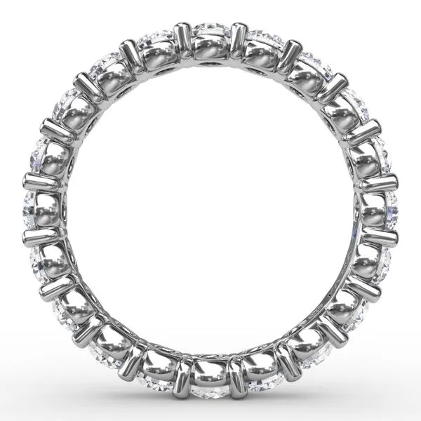 2.05ct Shared Prong Eternity Band  Image 2 Steve Lennon & Co Jewelers  New Hartford, NY