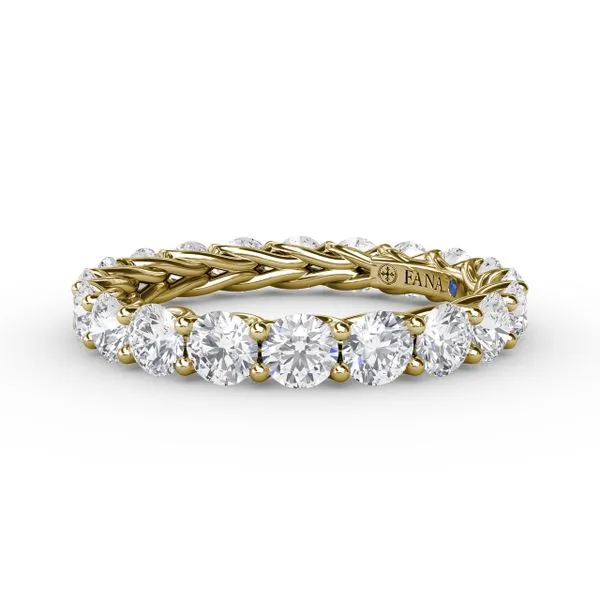 2.54ct Woven Eternity Band  The Diamond Center Claremont, CA