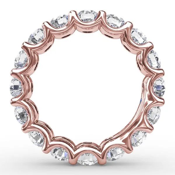 3.6ct Smooth Eternity Band  Image 2 Gaines Jewelry FLINT, MI