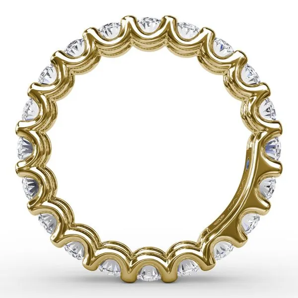 3.3ct Oval Diamond Eternity Band   Image 2 Castle Couture Fine Jewelry Manalapan, NJ