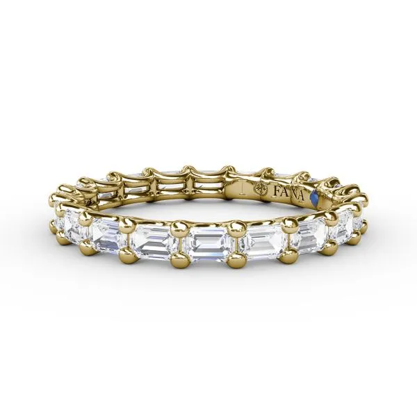 Emerald Cut Eternity Band  The Diamond Center Claremont, CA