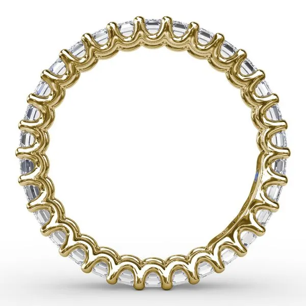 2.39ct Emerald Cut Eternity Band  Image 2 Castle Couture Fine Jewelry Manalapan, NJ