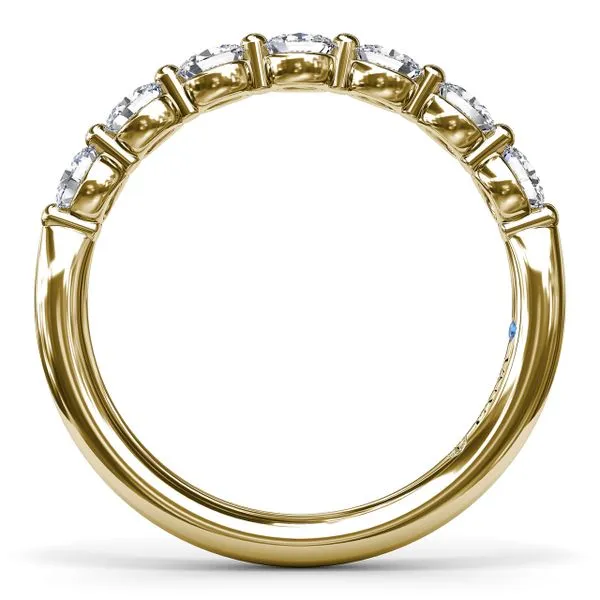 Angelic Oval Diamond Band Image 3 The Diamond Center Claremont, CA