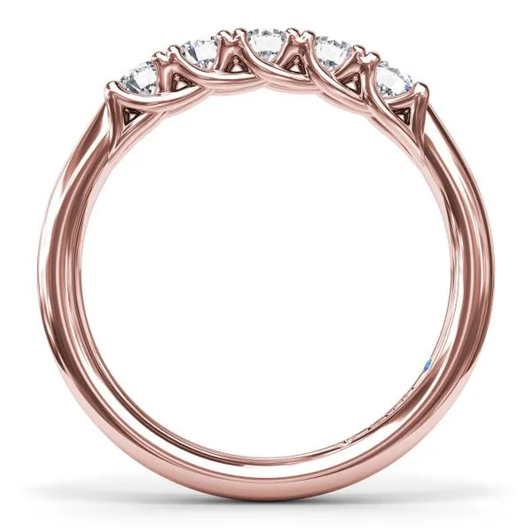 Round Diamond Anniversary Band Image 3 Steve Lennon & Co Jewelers  New Hartford, NY