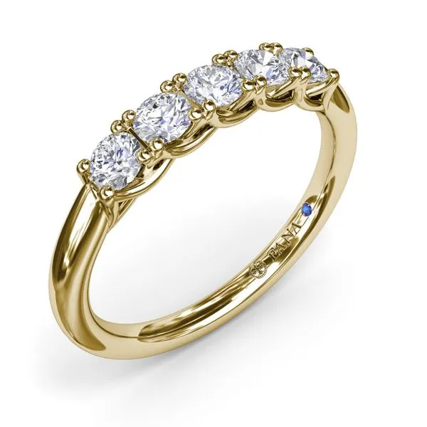 Round Diamond Anniversary Band Image 2 The Diamond Center Claremont, CA