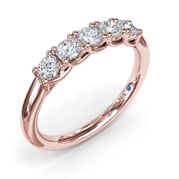 Round Diamond Anniversary Band Image 2 Quenan's Fine Jewelers Georgetown, TX