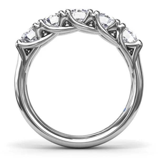 Round Diamond Anniversary Band Image 3 Steve Lennon & Co Jewelers  New Hartford, NY