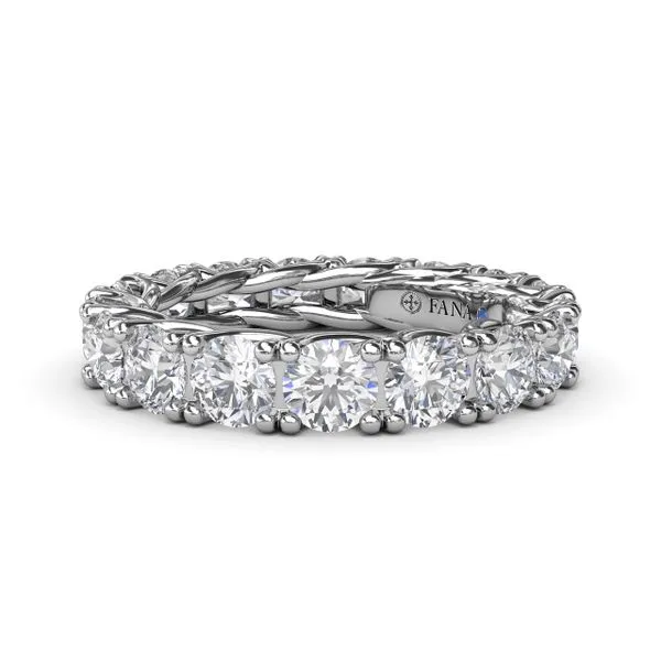 Round Diamond Eternity Band Quenan's Fine Jewelers Georgetown, TX