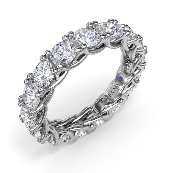 Round Diamond Eternity Band Image 2 Quenan's Fine Jewelers Georgetown, TX