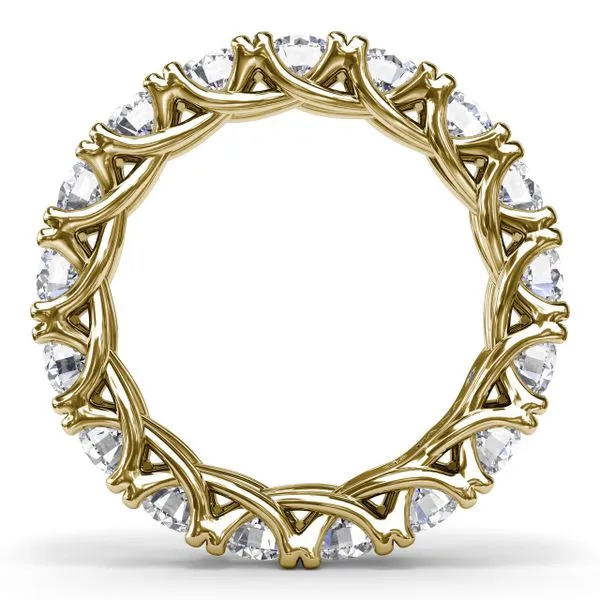 Round Diamond Eternity Band Image 3 The Diamond Center Claremont, CA