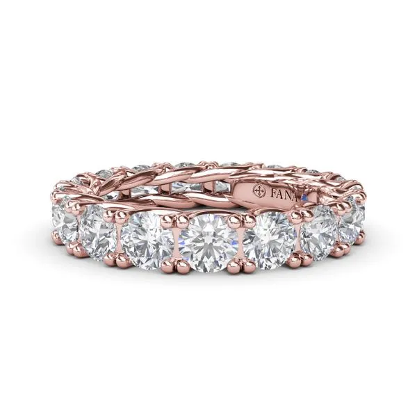 Round Diamond Eternity Band Steve Lennon & Co Jewelers  New Hartford, NY