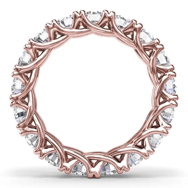 Round Diamond Eternity Band Image 3 Steve Lennon & Co Jewelers  New Hartford, NY